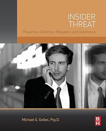 Insider Threats in Cybersecurity: Insider Threat