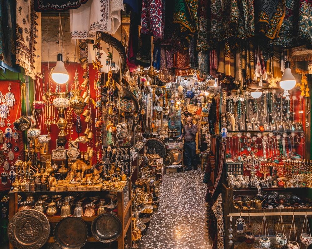 Unexplored Lahore Wonders: Colorful textiles and handicrafts on display in Anarkali Bazaar